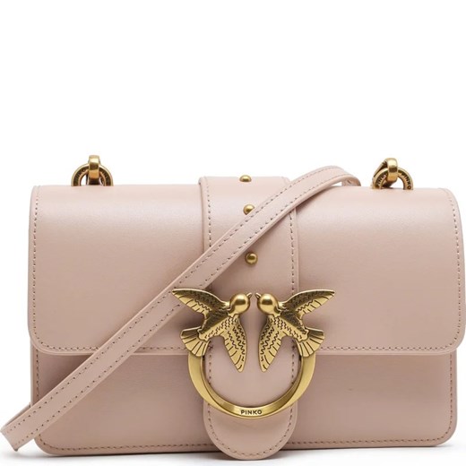 Pinko Skórzana torebka na ramię LOVE ONE MINI Pinko OS Gomez Fashion Store