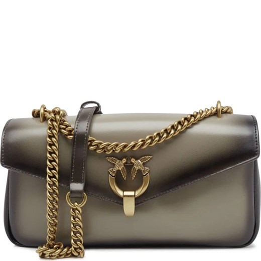 Pinko kopertówka elegancka skórzana