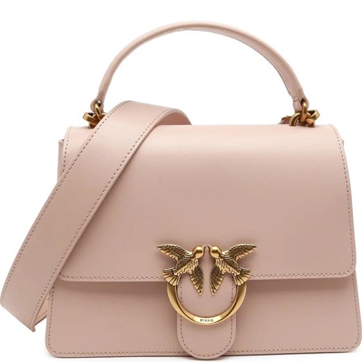 Pinko Skórzana torebka na ramię LOVE ONE TOP HANDLE CLASSIC LI Pinko Uniwersalny Gomez Fashion Store