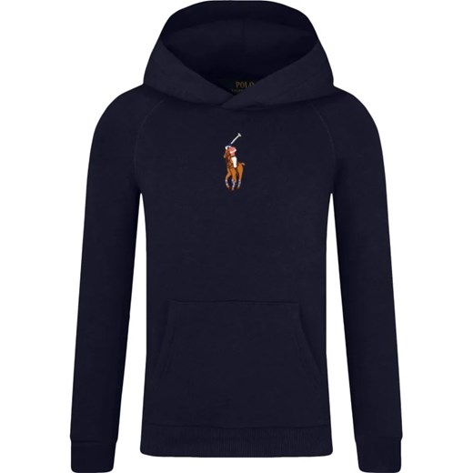 Bluza dziewczęca granatowa Polo Ralph Lauren
