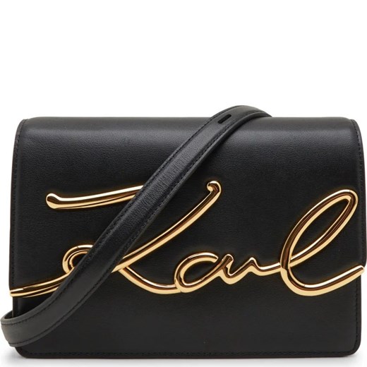 Karl Lagerfeld Skórzana listonoszka signature ze sklepu Gomez Fashion Store w kategorii Listonoszki - zdjęcie 163944764