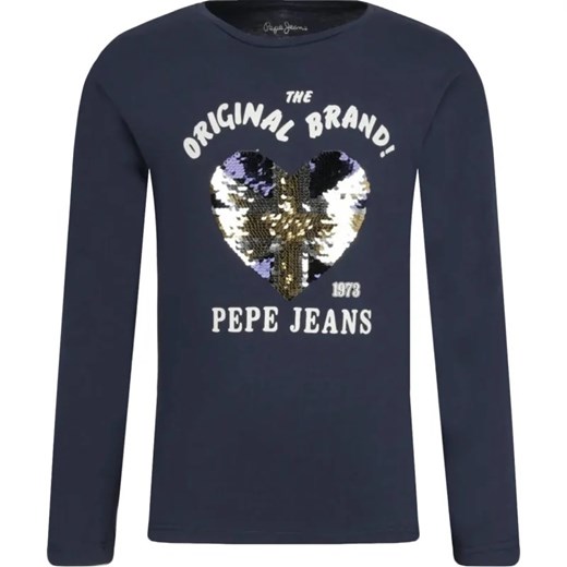 Pepe Jeans London Bluzka LARA | Regular Fit ze sklepu Gomez Fashion Store w kategorii Bluzki dziewczęce - zdjęcie 163944950
