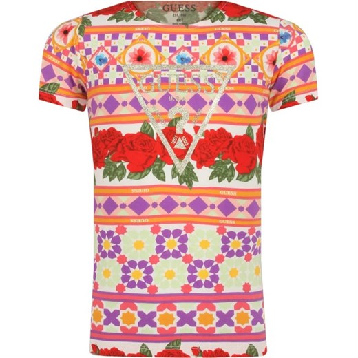 Guess T-shirt | Regular Fit ze sklepu Gomez Fashion Store w kategorii Bluzki dziewczęce - zdjęcie 163945213