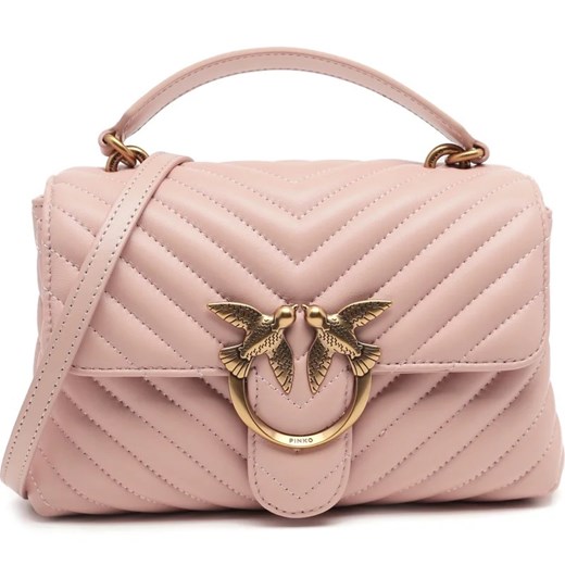 Pinko Skórzana listonoszka LOVE LADY PUFF MINI CL SHEEP N Pinko OS okazja Gomez Fashion Store