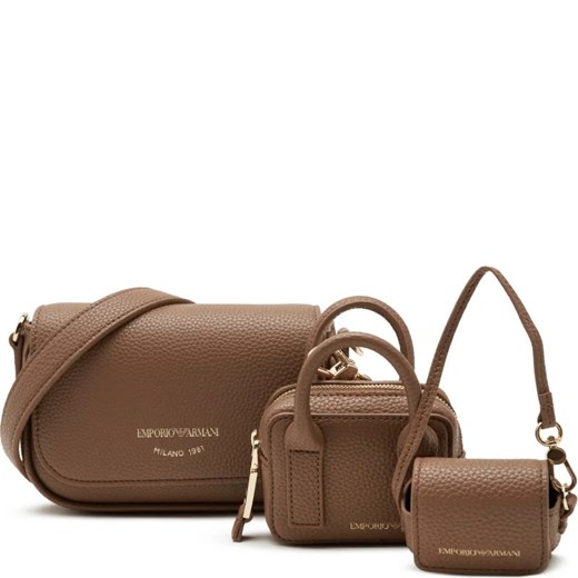 Emporio Armani Torebka na ramię + saszetki Emporio Armani OS wyprzedaż Gomez Fashion Store
