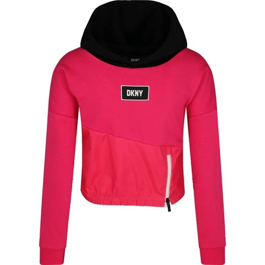 DKNY Kids Bluza | Regular Fit ze sklepu Gomez Fashion Store w kategorii Bluzy dziewczęce - zdjęcie 163946031