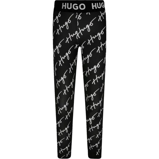 HUGO KIDS Legginsy | Slim Fit Hugo Kids 114 okazja Gomez Fashion Store