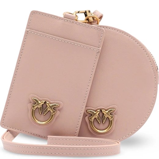 Pinko Skórzany portfel + etui na karty ze sklepu Gomez Fashion Store w kategorii Portfele damskie - zdjęcie 163946692