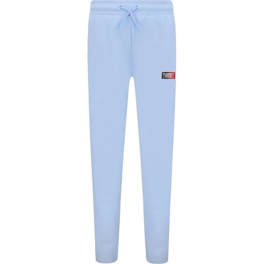 Tommy Hilfiger Spodnie dresowe | Regular Fit ze sklepu Gomez Fashion Store w kategorii Spodnie dziewczęce - zdjęcie 163947080