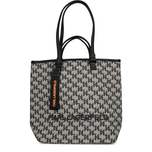 Karl Lagerfeld Shopperka | z dodatkiem skóry ze sklepu Gomez Fashion Store w kategorii Torby Shopper bag - zdjęcie 163947340