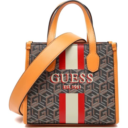 Guess Torebka na ramię SILVANA MINI ze sklepu Gomez Fashion Store w kategorii Torby Shopper bag - zdjęcie 163947552