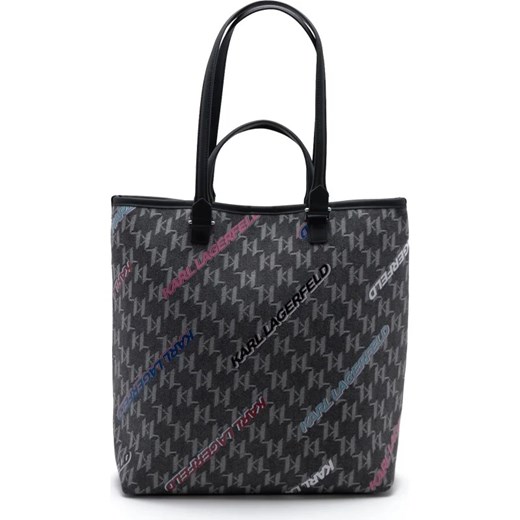 Shopper bag Karl Lagerfeld ze skóry