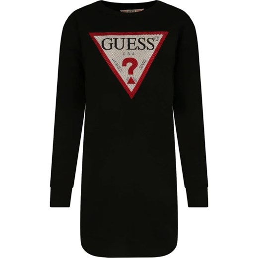 Guess Sukienka FRENCH TERRY LS Guess 152 Gomez Fashion Store