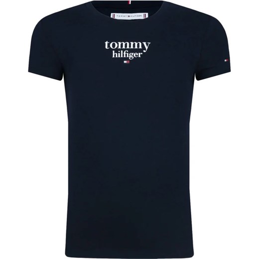 Tommy Hilfiger T-shirt | Regular Fit ze sklepu Gomez Fashion Store w kategorii Bluzki dziewczęce - zdjęcie 163948294