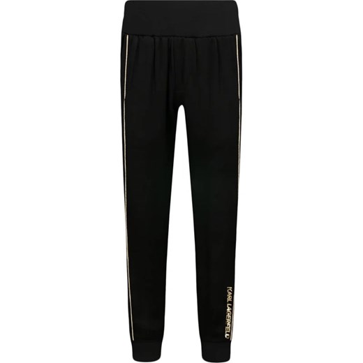 Karl Lagerfeld Kids Spodnie dresowe | Regular Fit 156 okazyjna cena Gomez Fashion Store