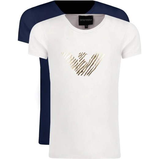 Emporio Armani T-shirt 2-pack | Regular Fit Emporio Armani 124 Gomez Fashion Store okazja