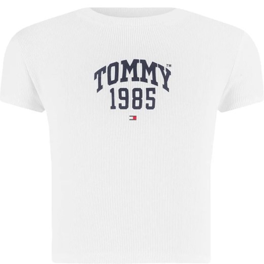 Tommy Hilfiger T-shirt TOMMY VARSITY | Cropped Fit ze sklepu Gomez Fashion Store w kategorii Bluzki dziewczęce - zdjęcie 163949354