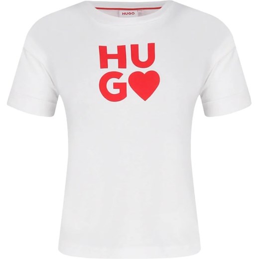 Bluzka dziewczęca Hugo Kids