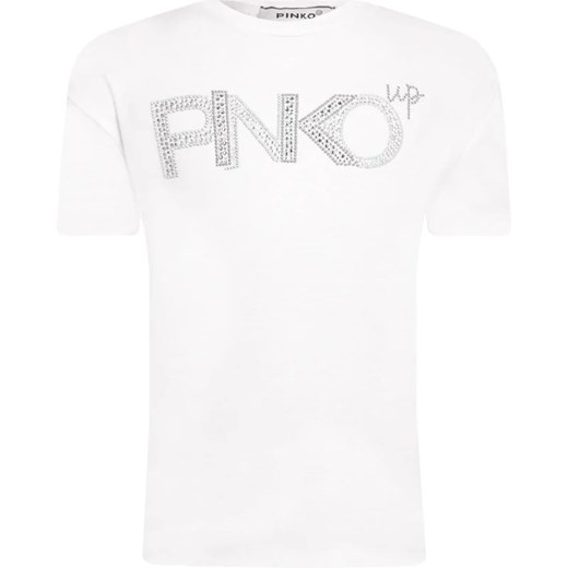 Pinko UP T-shirt | Regular Fit ze sklepu Gomez Fashion Store w kategorii Bluzki dziewczęce - zdjęcie 163949510
