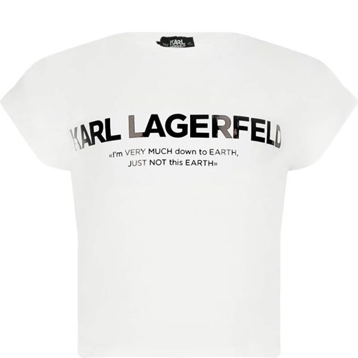 Karl Lagerfeld Kids T-shirt | Regular Fit ze sklepu Gomez Fashion Store w kategorii Bluzki dziewczęce - zdjęcie 163949554