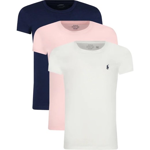 POLO RALPH LAUREN T-shirt 3-pack | Regular Fit ze sklepu Gomez Fashion Store w kategorii Bluzki dziewczęce - zdjęcie 163949590