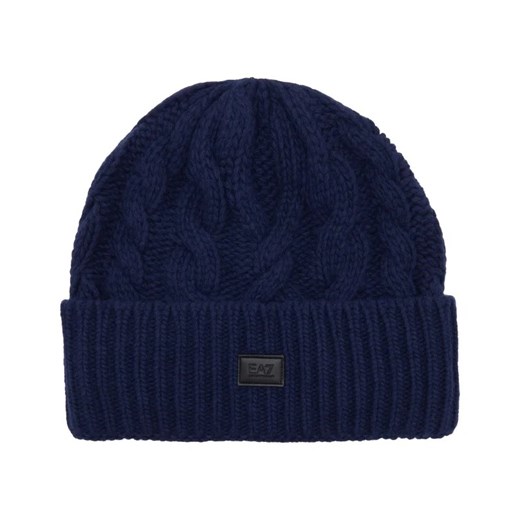 EA7 Wełniana czapka ze sklepu Gomez Fashion Store w kategorii Czapki zimowe męskie - zdjęcie 163950372