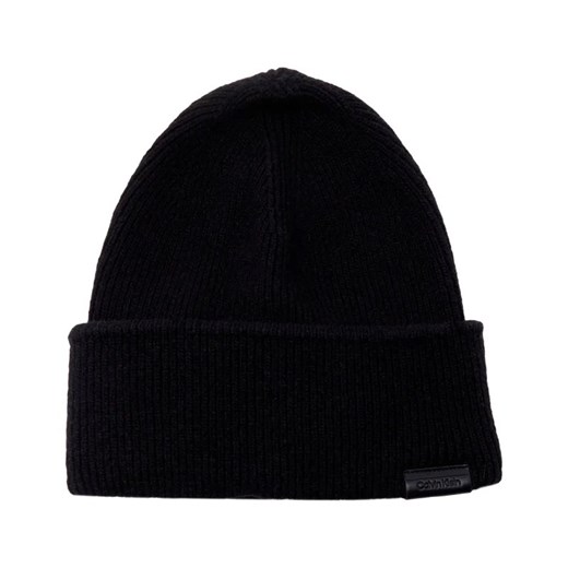 Calvin Klein Wełniana czapka ze sklepu Gomez Fashion Store w kategorii Czapki zimowe męskie - zdjęcie 163950452