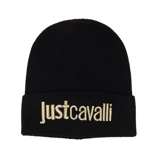 Just Cavalli Czapka | z dodatkiem wełny Just Cavalli Uniwersalny Gomez Fashion Store
