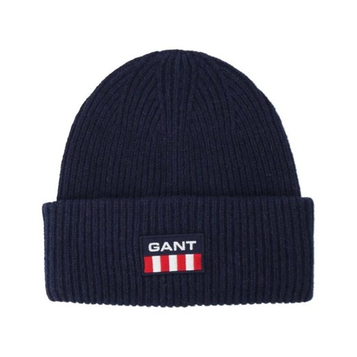 Gant Wełniana czapka Gant Uniwersalny promocja Gomez Fashion Store