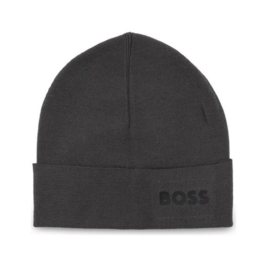 Czapka zimowa męska BOSS HUGO czarna