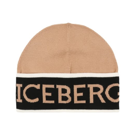 Iceberg Wełniana czapka ze sklepu Gomez Fashion Store w kategorii Czapki zimowe męskie - zdjęcie 163951492
