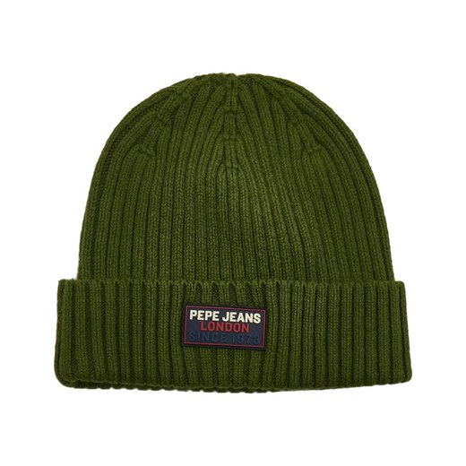 Czapka zimowa męska zielona Pepe Jeans