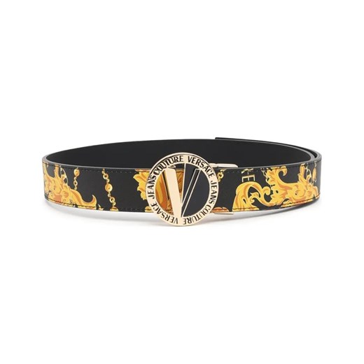 Versace Jeans Couture Skórzany dwustronny pasek 110 Gomez Fashion Store