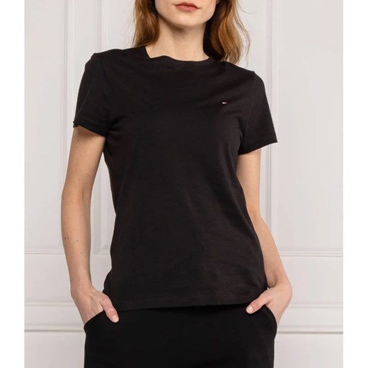 Tommy Hilfiger T-shirt heritage | Regular Fit ze sklepu Gomez Fashion Store w kategorii Bluzki damskie - zdjęcie 163953214