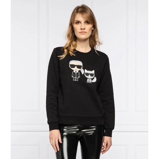 Bluza damska Karl Lagerfeld czarna casual