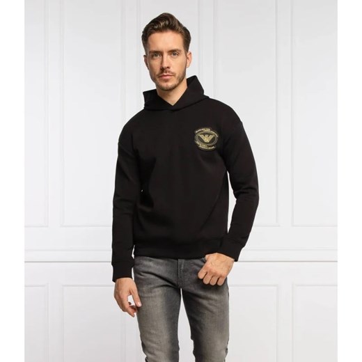 Bluza męska Emporio Armani czarna casualowa
