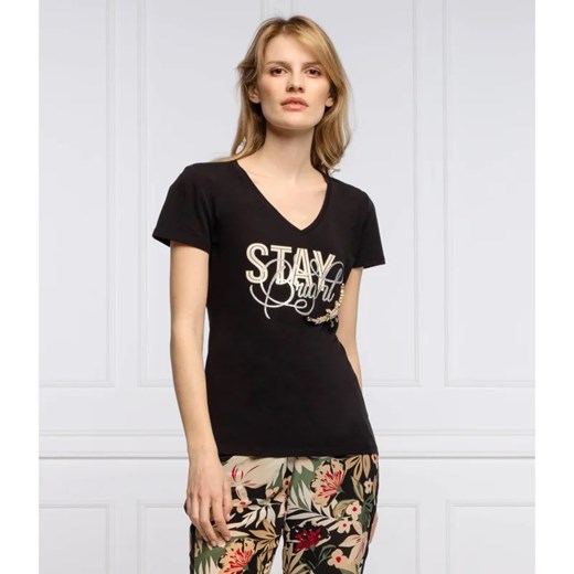 Liu Jo T-shirt | Slim Fit Liu Jo XS okazja Gomez Fashion Store
