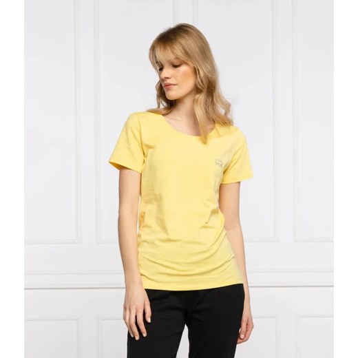 Liu Jo Sport T-shirt | Regular Fit ze sklepu Gomez Fashion Store w kategorii Bluzki damskie - zdjęcie 163953552