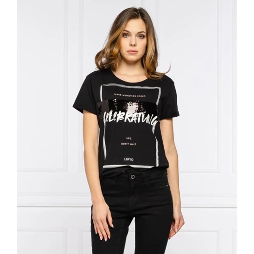 Liu Jo Sport T-shirt | Regular Fit XS promocyjna cena Gomez Fashion Store