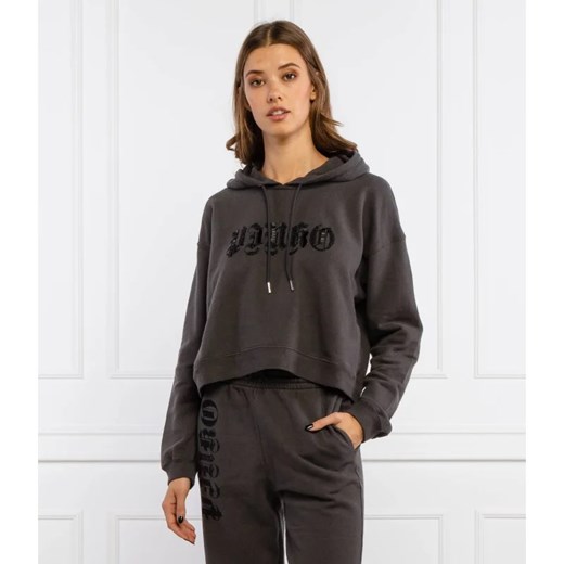 Bluza damska Pinko brązowa jesienna