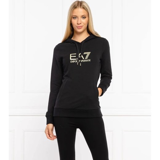 EA7 Bluza | Regular Fit ze sklepu Gomez Fashion Store w kategorii Bluzy damskie - zdjęcie 163954663
