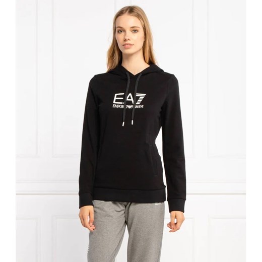 EA7 Bluza | Regular Fit ze sklepu Gomez Fashion Store w kategorii Bluzy damskie - zdjęcie 163954693