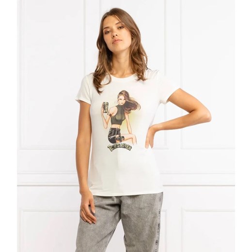 Twinset U&B T-shirt | Regular Fit ze sklepu Gomez Fashion Store w kategorii Bluzki damskie - zdjęcie 163954952