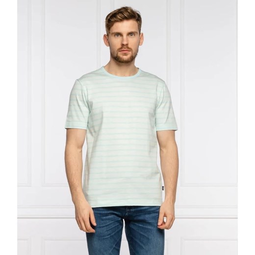 BOSS T-shirt Tiburt 246 | Regular Fit | z dodatkiem lnu XL Gomez Fashion Store
