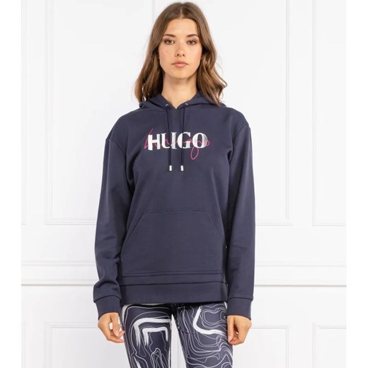 HUGO Bluza Dasara | Regular Fit ze sklepu Gomez Fashion Store w kategorii Bluzy damskie - zdjęcie 163955740