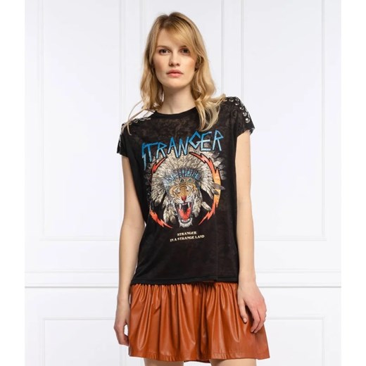 Silvian Heach T-shirt ALFROY | Regular Fit ze sklepu Gomez Fashion Store w kategorii Bluzki damskie - zdjęcie 163955751