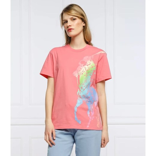 POLO RALPH LAUREN T-shirt | Relaxed fit Polo Ralph Lauren XS Gomez Fashion Store wyprzedaż