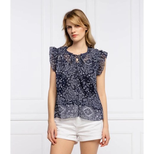 Pepe Jeans London Bluzka LETIZIAS | Regular Fit XS Gomez Fashion Store okazyjna cena
