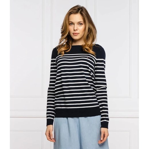 Sweter damski Tommy Hilfiger bawełniany