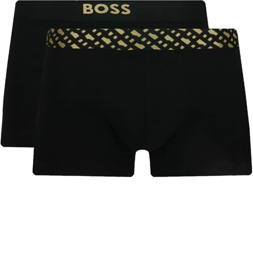 BOSS Bokserki 2-pack Trunk 2P Gold G 10245121 01 S wyprzedaż Gomez Fashion Store
